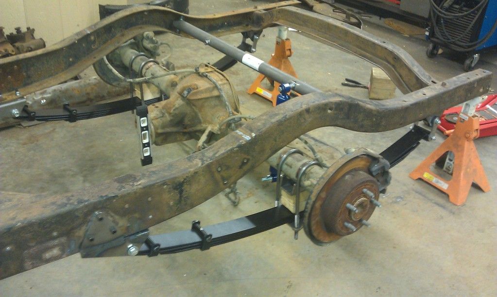 1955 Chevy Truck Front Suspension Swap